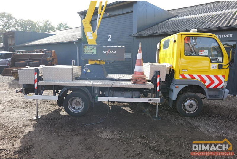 Xe tải nhỏ Nissan Cabstar E Sky high autohoogwerker 12meter elektrisch bedienbaar. manbak capaciteit 215kilo: hình 6