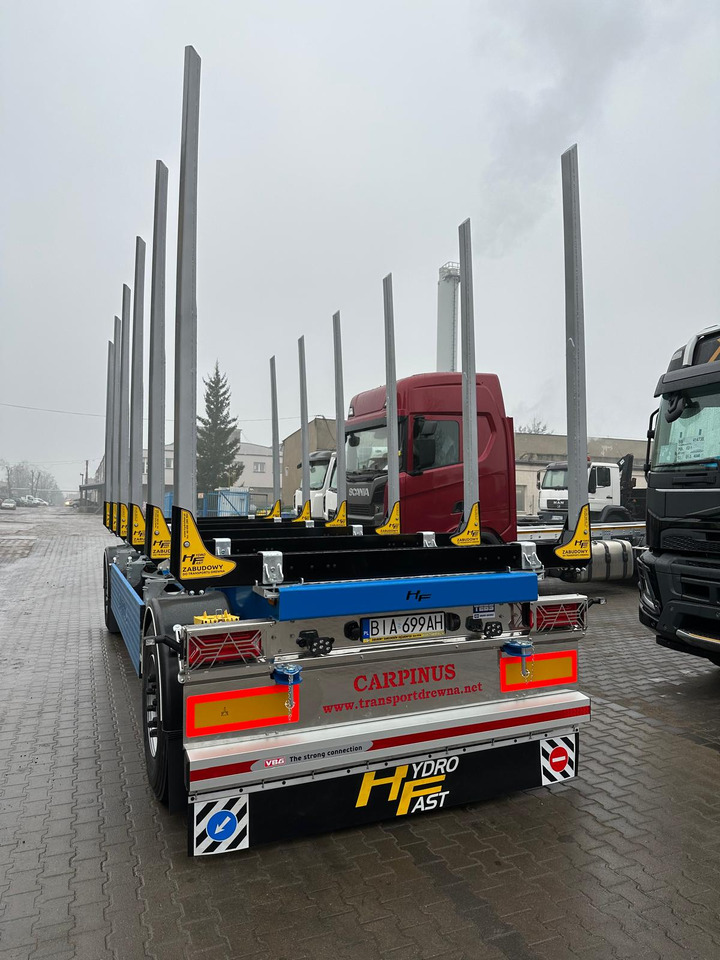 Hydrofast Przyczepa 2 osiowa do drewna stosowego HFP2/2-axle lumber trailer HFP2 - Rơ moóc chở gỗ: hình 2 Hydrofast Przyczepa 2 osiowa do drewna stosowego HFP2/2-axle lumber trailer HFP2 - Rơ moóc chở gỗ: hình 2