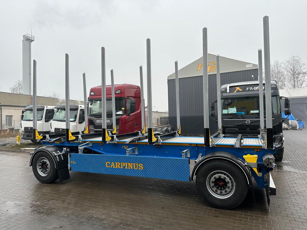 Hydrofast Przyczepa 2 osiowa do drewna stosowego HFP2/2-axle timber trailer HFP2 - Rơ moóc chở gỗ: hình 1 Hydrofast Przyczepa 2 osiowa do drewna stosowego HFP2/2-axle timber trailer HFP2 - Rơ moóc chở gỗ: hình 1