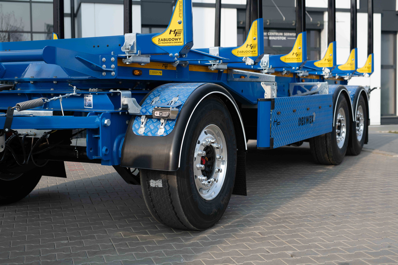 Hydrofast Przyczepa 3 - osiowa / 3 axles trailer for timber transport / 3 Achsen Anhänger für Holztransport - Rơ moóc chở gỗ: hình 2 Hydrofast Przyczepa 3 - osiowa / 3 axles trailer for timber transport / 3 Achsen Anhänger für Holztransport - Rơ moóc chở gỗ: hình 2