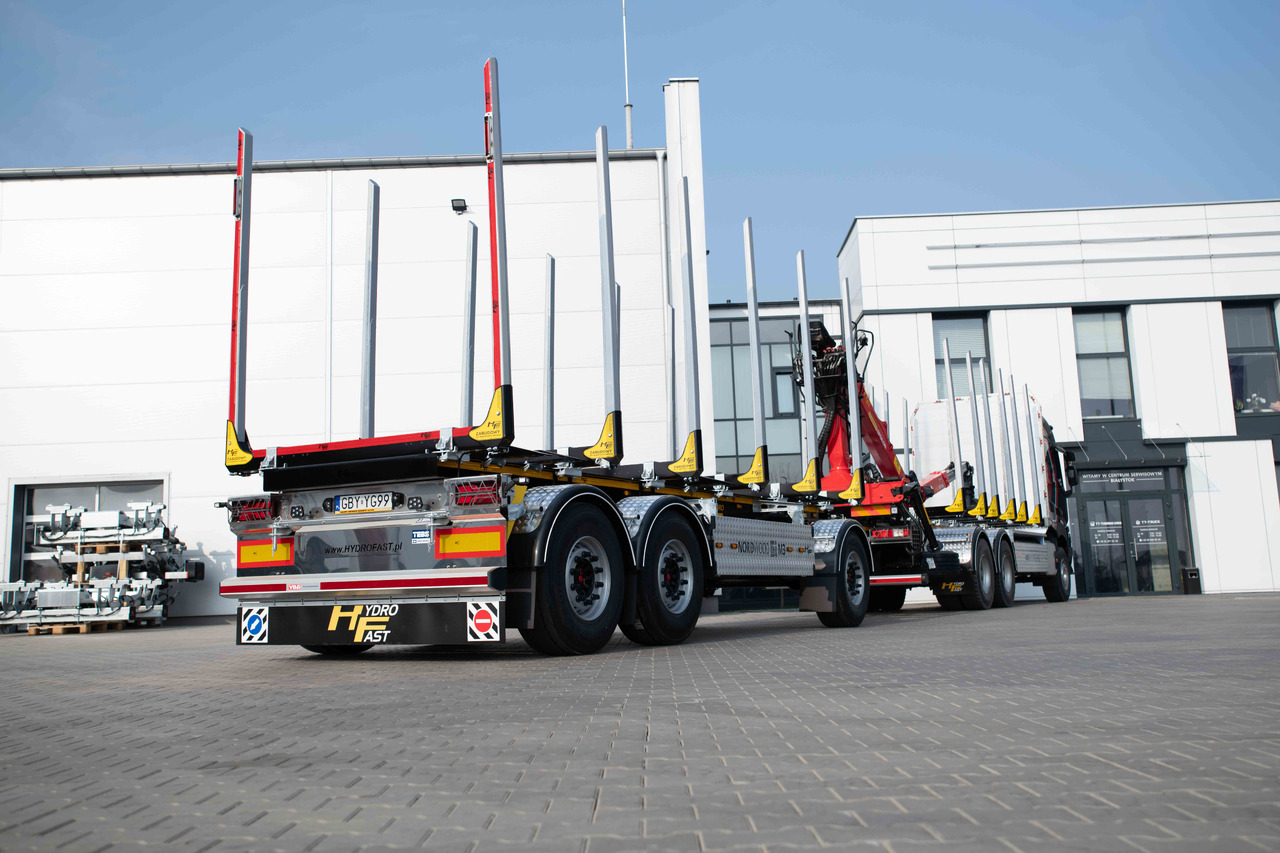 Hydrofast Przyczepa 3 - osiowa / 3 axles trailer for timber transport / 3 Achsen Anhänger für Holztransport - Rơ moóc chở gỗ: hình 5 Hydrofast Przyczepa 3 - osiowa / 3 axles trailer for timber transport / 3 Achsen Anhänger für Holztransport - Rơ moóc chở gỗ: hình 5
