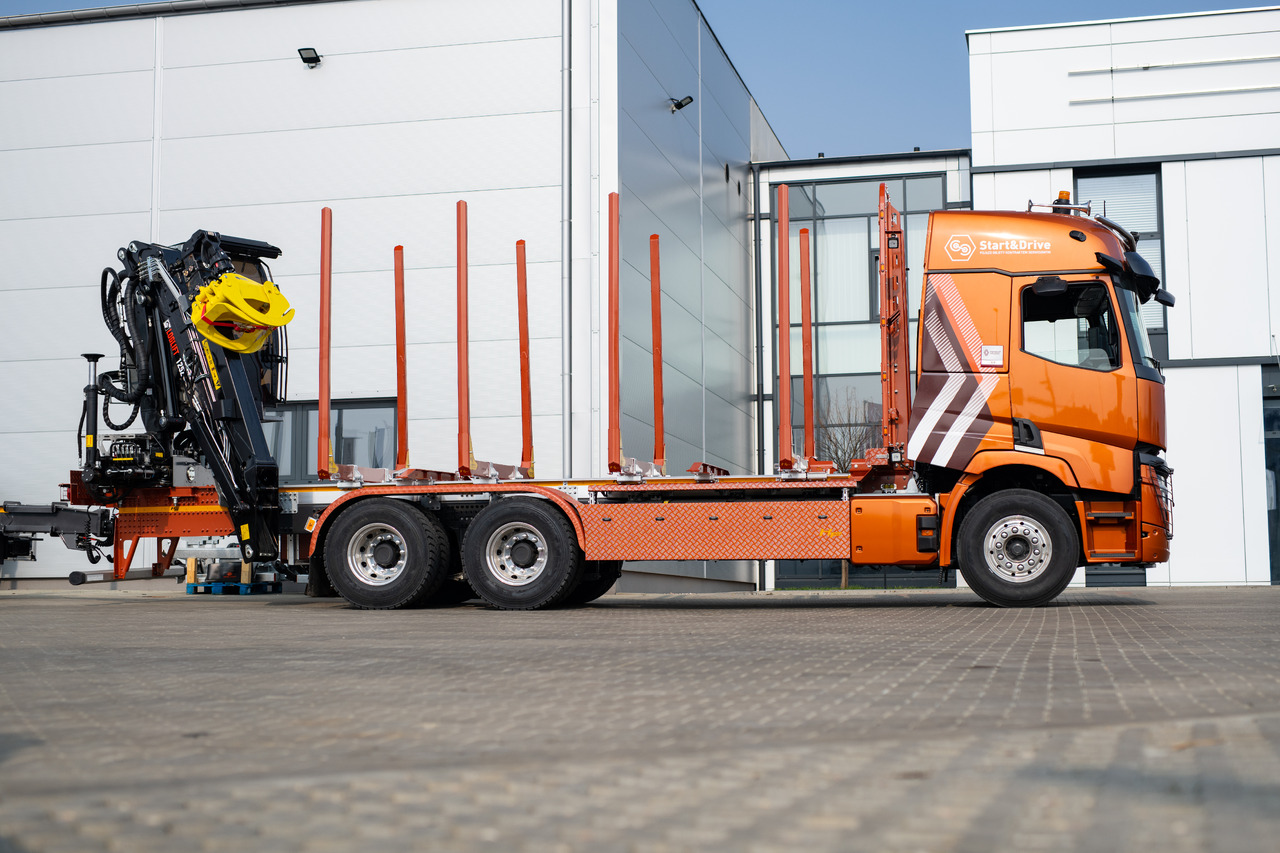 RENAULT TRUCKS C P6X4 Zabudowa do transportu drewna / Timber transport truck / Holztransportwagen/Camion de transport lemn - Xe chở gỗ, Xe tải điện: hình 1 RENAULT TRUCKS C P6X4 Zabudowa do transportu drewna / Timber transport truck / Holztransportwagen/Camion de transport lemn - Xe chở gỗ, Xe tải điện: hình 1