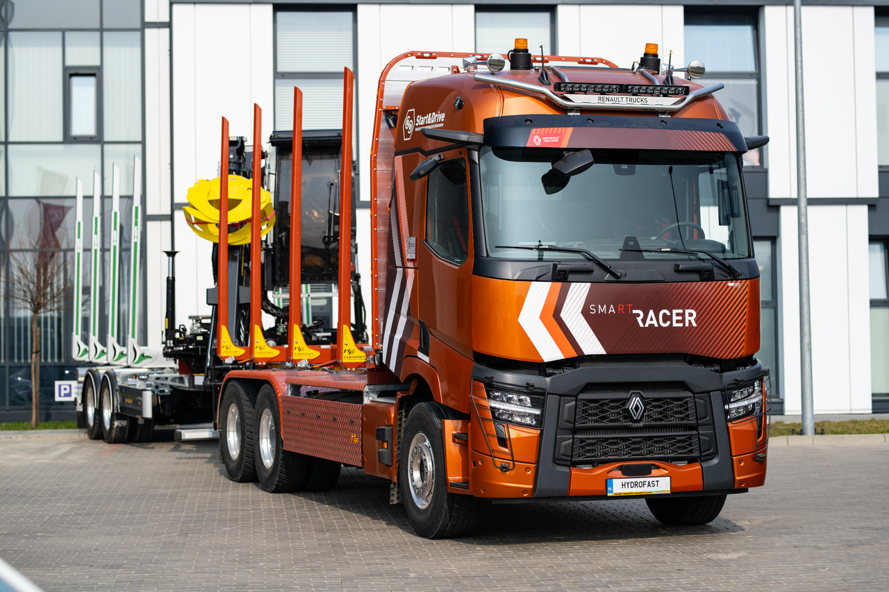RENAULT TRUCKS C P6X4 Zabudowa do transportu drewna / Timber transport truck / Holztransportwagen/Camion de transport lemn - Xe chở gỗ, Xe tải điện: hình 3 RENAULT TRUCKS C P6X4 Zabudowa do transportu drewna / Timber transport truck / Holztransportwagen/Camion de transport lemn - Xe chở gỗ, Xe tải điện: hình 3