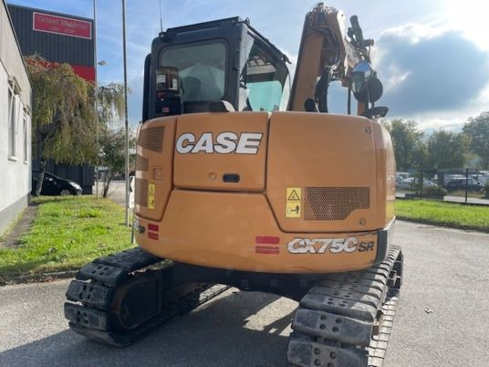 Case CX75C SR - Máy xúc bánh xích: hình 5 Case CX75C SR - Máy xúc bánh xích: hình 5