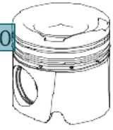 Tłok do Mercedes om 936 - Phụ tùng cho Xe tải: hình 1 Tłok do Mercedes om 936 - Phụ tùng cho Xe tải: hình 1