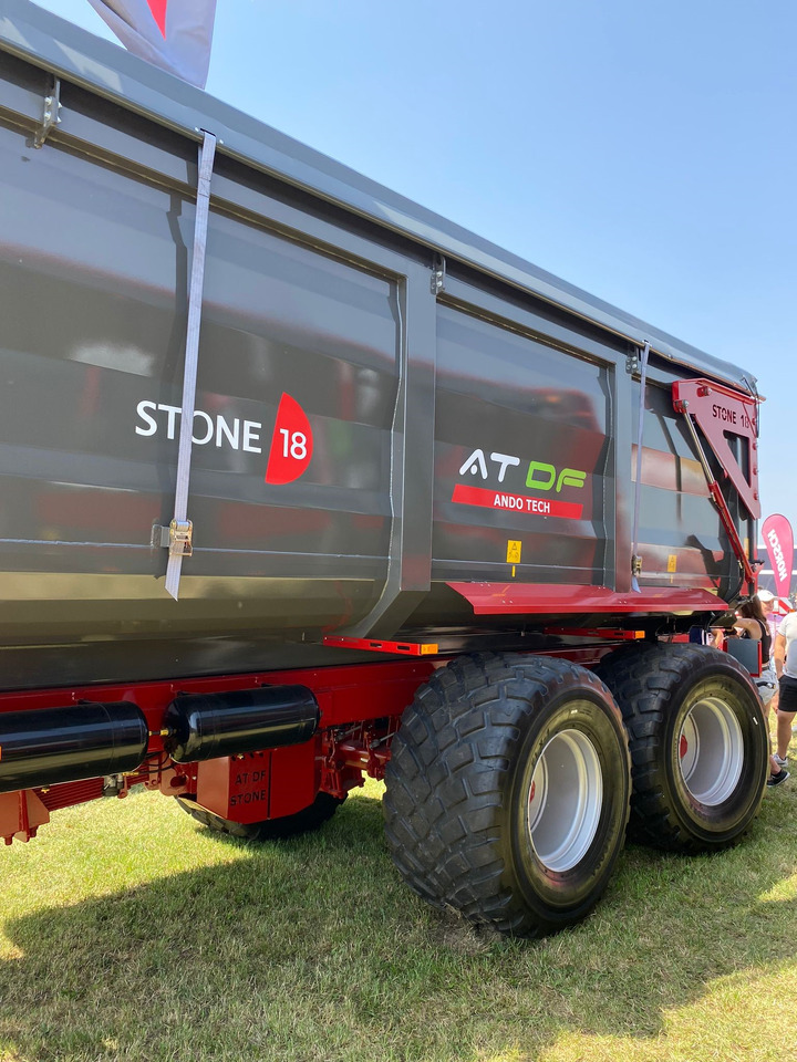 Ando Tech Tandemkipper / Trailer / Remorque / Rimorchio / Монолитный прицеп / Przyczepa skorupowa 16,3 t - Toa kéo nhỏng/ Xe đổ: hình 2 Ando Tech Tandemkipper / Trailer / Remorque / Rimorchio / Монолитный прицеп / Przyczepa skorupowa 16,3 t - Toa kéo nhỏng/ Xe đổ: hình 2