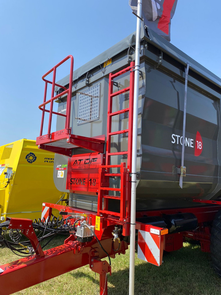 Ando Tech Tandemkipper / Trailer / Remorque / Rimorchio / Монолитный прицеп / Przyczepa skorupowa 16,3 t - Toa kéo nhỏng/ Xe đổ: hình 3 Ando Tech Tandemkipper / Trailer / Remorque / Rimorchio / Монолитный прицеп / Przyczepa skorupowa 16,3 t - Toa kéo nhỏng/ Xe đổ: hình 3