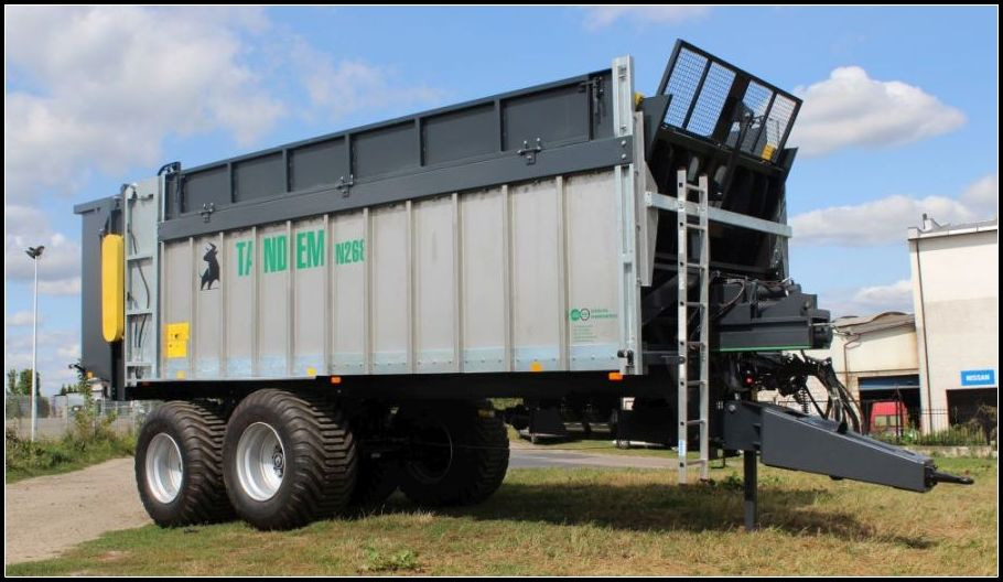 Máy rải phân chuồng mới Auto-Agro Mistreuer / Manure spreader / Epandeur à fumier / Rimorchio spandiconcime / Abonadora / Разбрасыватель органических удобрений / Rozrzutnik obornika Tandem N268: hình 34
