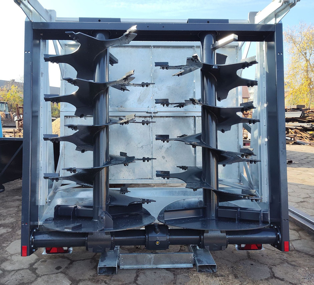 Máy rải phân chuồng mới Auto-Agro Mistreuer / Manure spreader / Epandeur à fumier / Rimorchio spandiconcime / Abonadora / Разбрасыватель органических удобрений / Rozrzutnik obornika Tandem N268: hình 37
