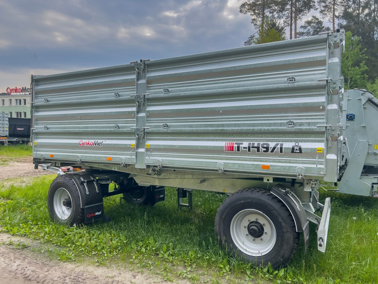Cynkomet Anhänger / Trailer / Remorque / Rimorchio / Remolque / Двухосный прицеп / Przyczepa dwuosiowa 14 t - Toa kéo nhỏng/ Xe đổ: hình 1 Cynkomet Anhänger / Trailer / Remorque / Rimorchio / Remolque / Двухосный прицеп / Przyczepa dwuosiowa 14 t - Toa kéo nhỏng/ Xe đổ: hình 1