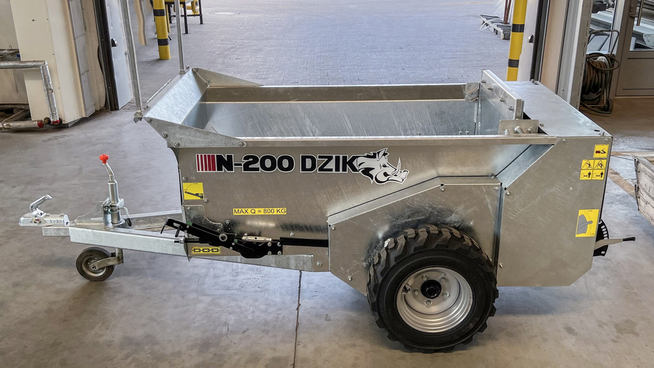 Cynkomet Miststreuer / Manure spreader / Epandeur à fumier N-200 DZIK - Máy rải phân chuồng: hình 2 Cynkomet Miststreuer / Manure spreader / Epandeur à fumier N-200 DZIK - Máy rải phân chuồng: hình 2