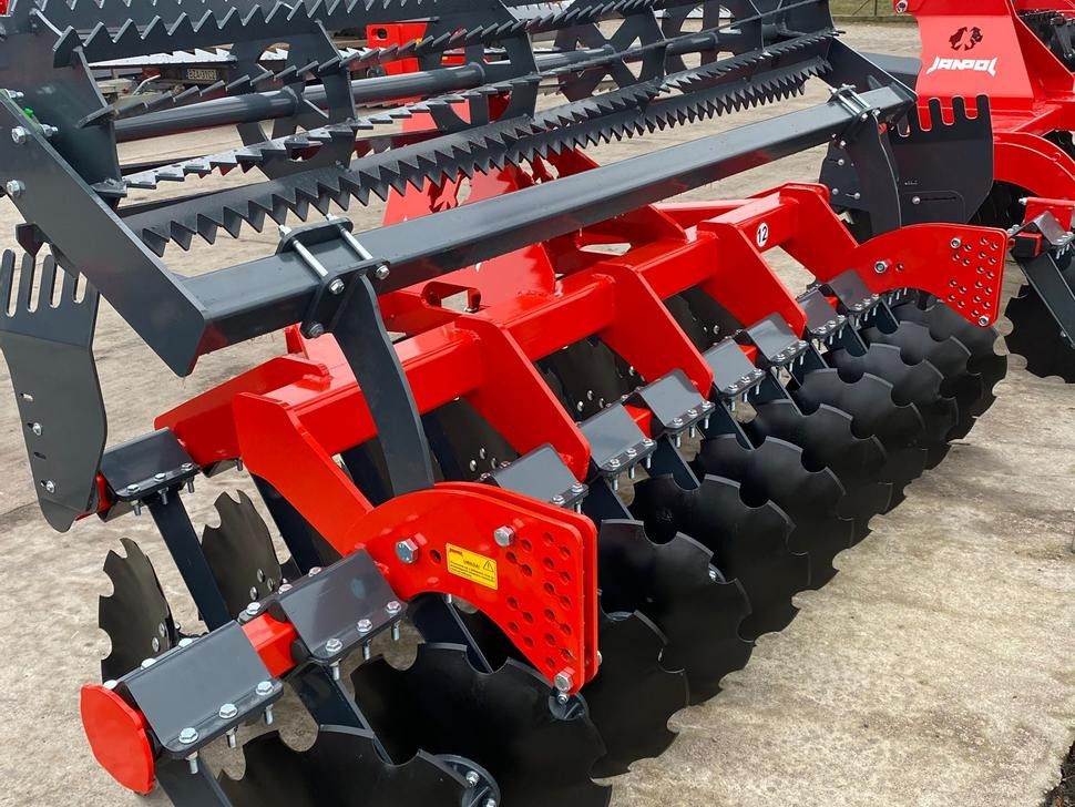 Janpol Scheibenegge / Disc harrow / Déchaumeur à disques / Erpice a dischi / Средняя дисковая борона / Brona talerzowa medium „COMPACT” 3 m - Bừa đĩa: hình 5 Janpol Scheibenegge / Disc harrow / Déchaumeur à disques / Erpice a dischi / Средняя дисковая борона / Brona talerzowa medium „COMPACT” 3 m - Bừa đĩa: hình 5