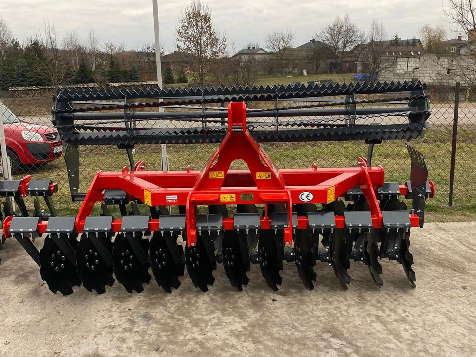 Janpol Scheibenegge / Disc harrow / Déchaumeur à disques / Erpice a dischi / Средняя дисковая борона / Brona talerzowa medium „COMPACT” 3 m - Bừa đĩa: hình 2 Janpol Scheibenegge / Disc harrow / Déchaumeur à disques / Erpice a dischi / Средняя дисковая борона / Brona talerzowa medium „COMPACT” 3 m - Bừa đĩa: hình 2
