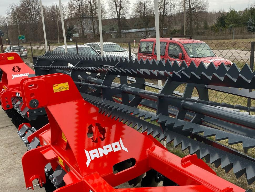 Janpol Scheibenegge / Disc harrow / Déchaumeur à disques / Erpice a dischi / Средняя дисковая борона / Brona talerzowa medium „COMPACT” 3 m - Bừa đĩa: hình 4 Janpol Scheibenegge / Disc harrow / Déchaumeur à disques / Erpice a dischi / Средняя дисковая борона / Brona talerzowa medium „COMPACT” 3 m - Bừa đĩa: hình 4