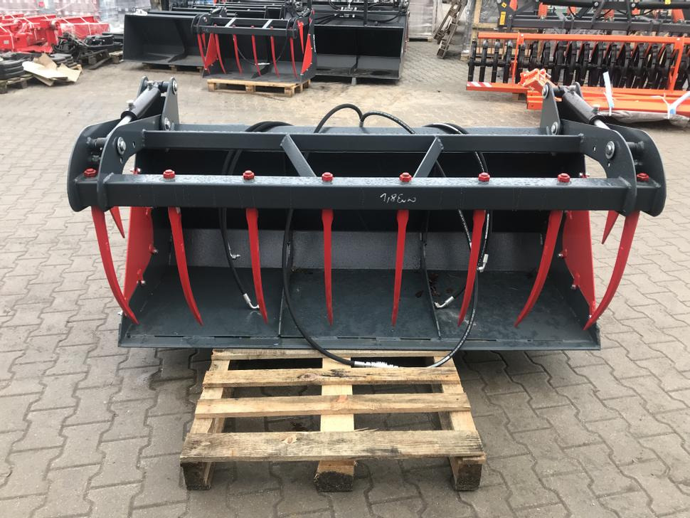 Lauderof Krokodilschaufel / Manure grab / Grappin à fumier / Benna coccodrillo / Ковш-захват / Łyżko-krokodyl 1,8 m - Ngàm kẹp cho Máy cày: hình 1 Lauderof Krokodilschaufel / Manure grab / Grappin à fumier / Benna coccodrillo / Ковш-захват / Łyżko-krokodyl 1,8 m - Ngàm kẹp cho Máy cày: hình 1