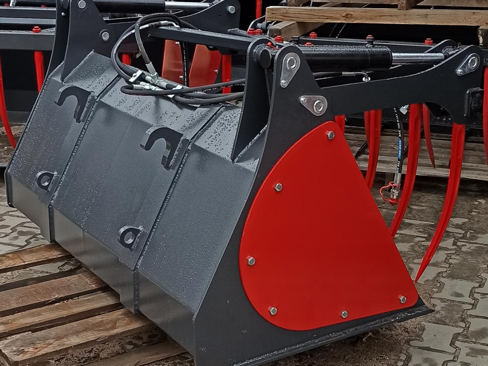 METAL-TECHNIK Krokodilschaufel / Manure grab godet / Grappin à fumier / Benna coccodrillo / Ковш-захват / Łyżko-krokodyl 2 m - Gầu cho Gầu: hình 4 METAL-TECHNIK Krokodilschaufel / Manure grab godet / Grappin à fumier / Benna coccodrillo / Ковш-захват / Łyżko-krokodyl 2 m - Gầu cho Gầu: hình 4
