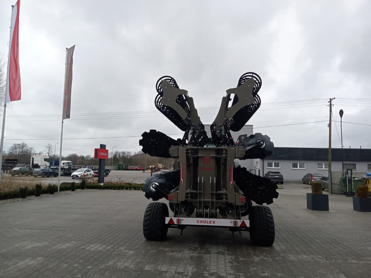 Bừa đĩa mới ROLEX Scheibenegge / Disc harrow / Dechaumeur à disques / Erpice a dischi / Grada de discos /Дисковая борона / Brona talerzowa 8 m: hình 25 Bừa đĩa mới ROLEX Scheibenegge / Disc harrow / Dechaumeur à disques / Erpice a dischi / Grada de discos /Дисковая борона / Brona talerzowa 8 m: hình 25