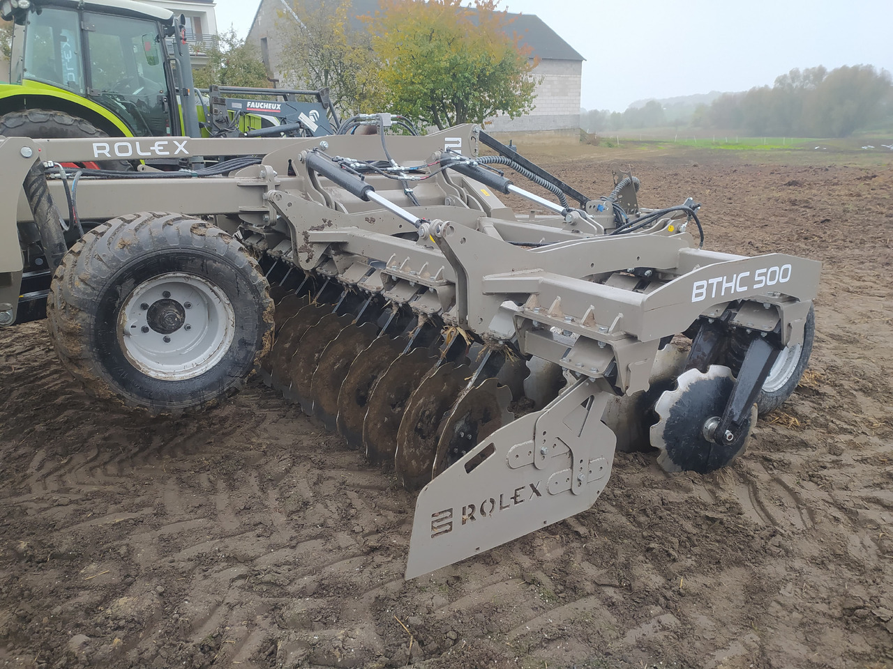 Bừa đĩa mới ROLEX Scheibenegge / Hydraulic discs harrow / Dechaumeur à disques / Erpice a dischi / Grada de discos / Дисковая борона / Brona talerzowa 5 m: hình 7 Bừa đĩa mới ROLEX Scheibenegge / Hydraulic discs harrow / Dechaumeur à disques / Erpice a dischi / Grada de discos / Дисковая борона / Brona talerzowa 5 m: hình 7