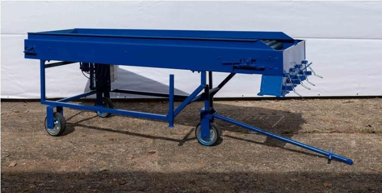 ROLMET Rollenverlesetisch / Sorting table / Table de tri / Tavolo selettivo / Сортировочный стол / Stół przebierczy SP 1 - Máy trồng và thu hoạch khoai tây: hình 3 ROLMET Rollenverlesetisch / Sorting table / Table de tri / Tavolo selettivo / Сортировочный стол / Stół przebierczy SP 1 - Máy trồng và thu hoạch khoai tây: hình 3