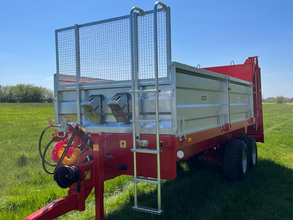 Roltrans Miststreuer / Manure spreader / Épandeur à fumier / Spandiletame / Разбрасыватель органических удобрений / Rozrzutnik obornika N250/32 JAMNIK 8 t - Máy rải phân chuồng: hình 1 Roltrans Miststreuer / Manure spreader / Épandeur à fumier / Spandiletame / Разбрасыватель органических удобрений / Rozrzutnik obornika N250/32 JAMNIK 8 t - Máy rải phân chuồng: hình 1