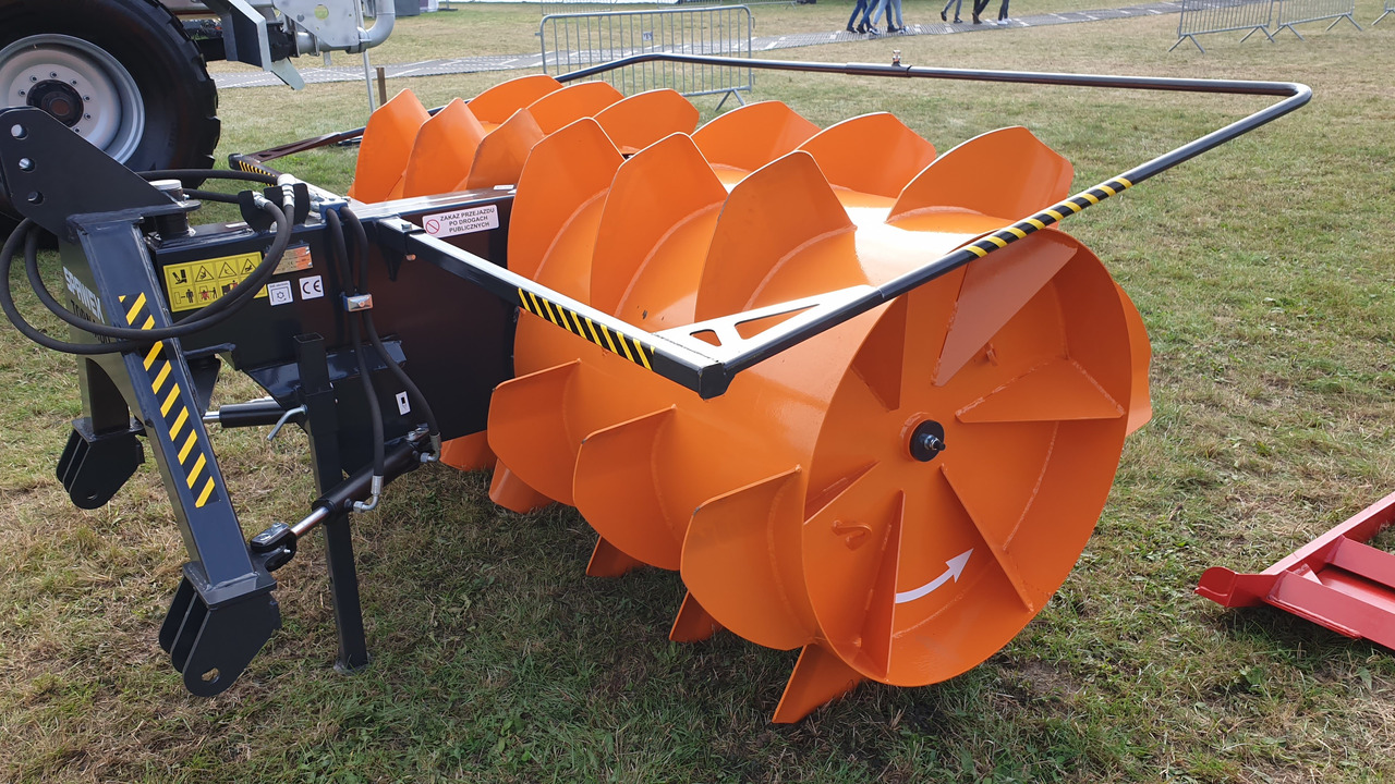 Trang thiết bị dàn trải mới Spawex Silowalze / Silage spreader / Épandeur d'ensilage / Spandiconcime / Esparcidor de forraje verde / Кормораспределитель / Rozgarniacz do zielonki Tornado 2,2 m: hình 8