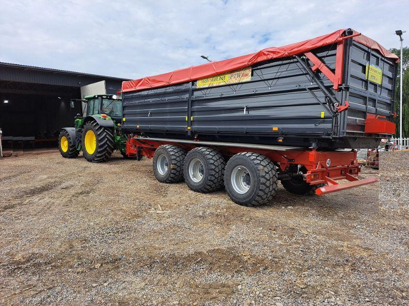Toa kéo nhỏng/ Xe đổ mới Techmont Anhänger / Trailer / Remorque / Rimorchio / Прицеп / Przyczepa tridem PTW 21 t: hình 6