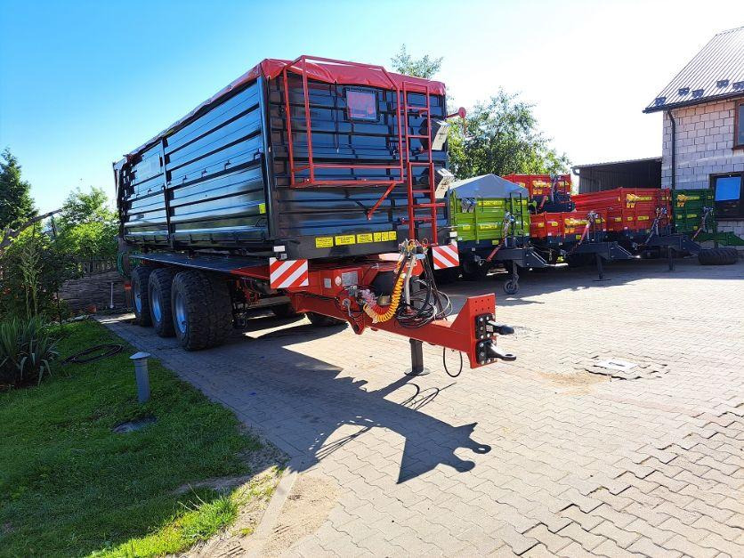 Toa kéo nhỏng/ Xe đổ mới Techmont Anhänger / Trailer / Remorque / Rimorchio / Прицеп / Przyczepa tridem PTW 21 t: hình 7