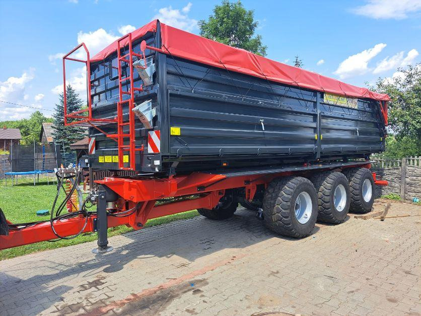 Toa kéo nhỏng/ Xe đổ mới Techmont Anhänger / Trailer / Remorque / Rimorchio / Прицеп / Przyczepa tridem PTW 21 t: hình 11