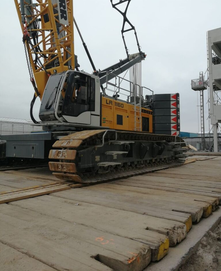 Liebherr LR 1160 - Cần cẩu bánh xích: hình 1 Liebherr LR 1160 - Cần cẩu bánh xích: hình 1