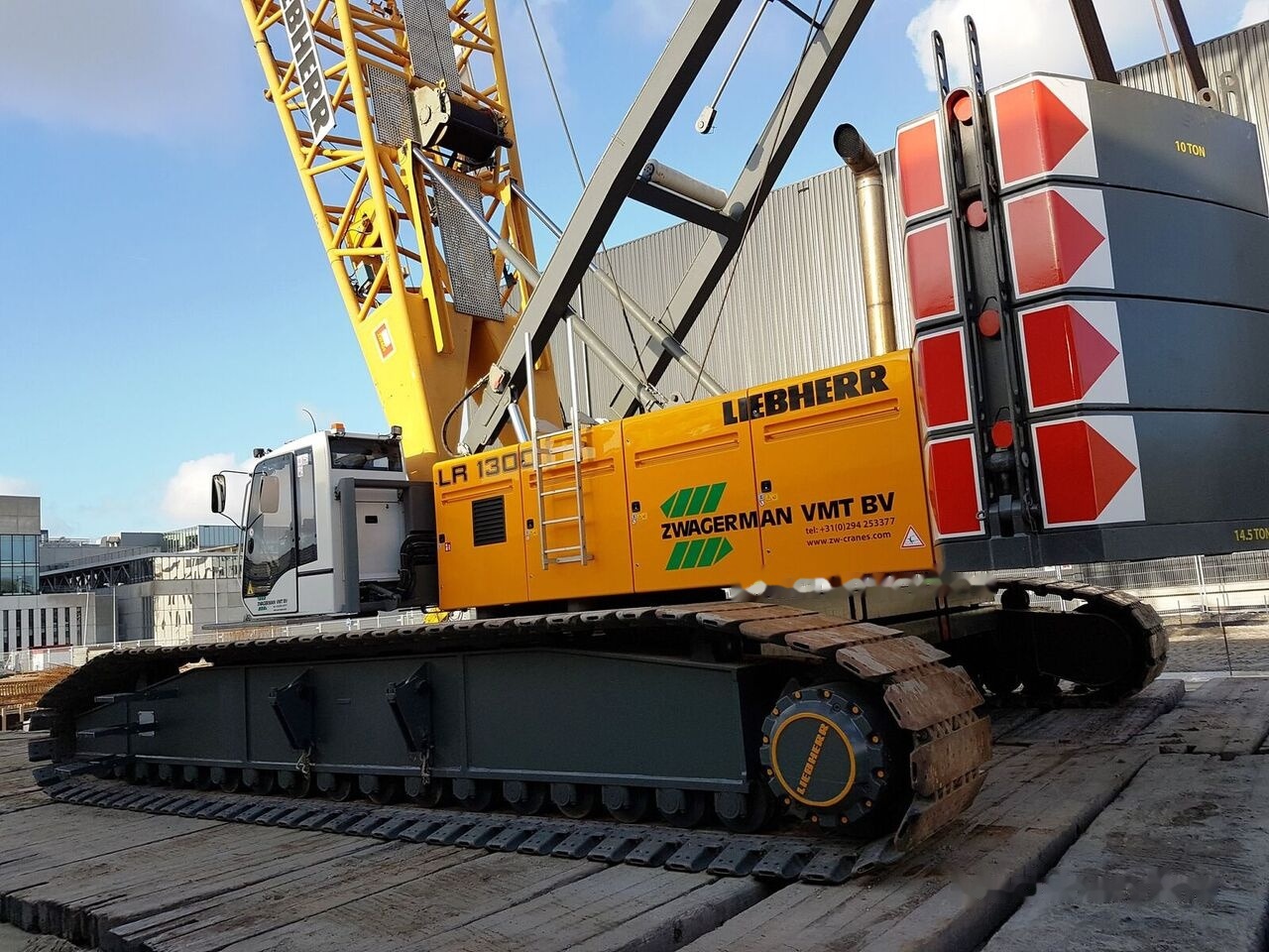 Liebherr LR 1300 - Cần cẩu bánh xích: hình 2 Liebherr LR 1300 - Cần cẩu bánh xích: hình 2