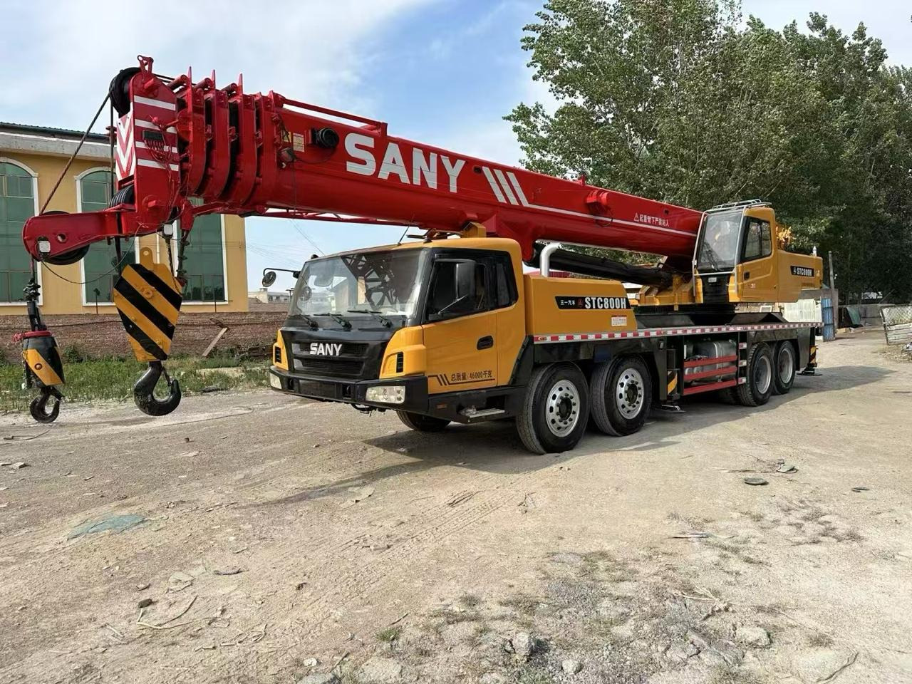 SANY SANY SANY - Cẩu bánh lốp: hình 2 SANY SANY SANY - Cẩu bánh lốp: hình 2
