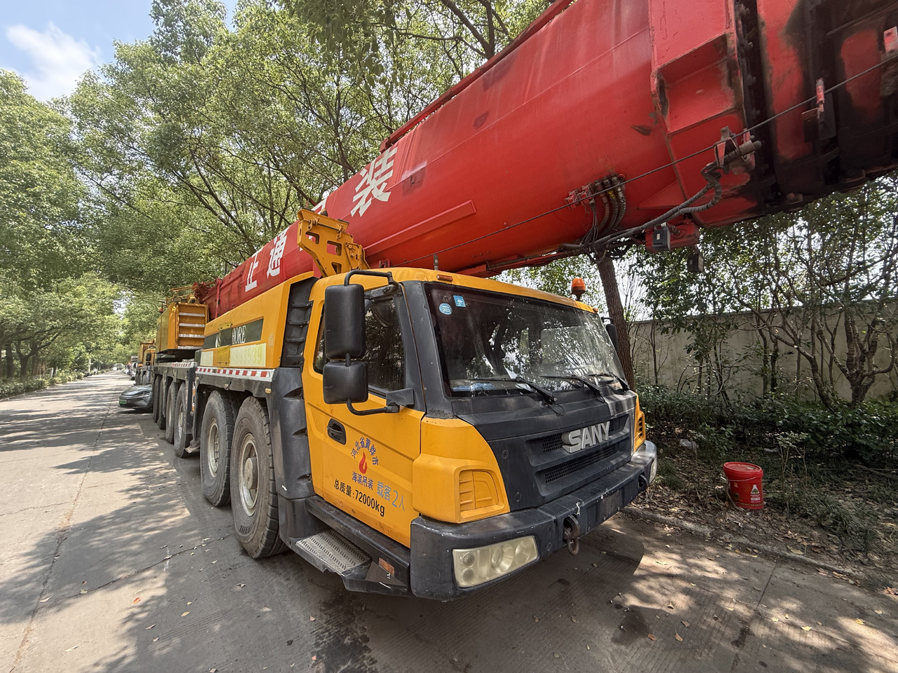 SANY STC3500 - Cẩu bánh lốp: hình 4 SANY STC3500 - Cẩu bánh lốp: hình 4