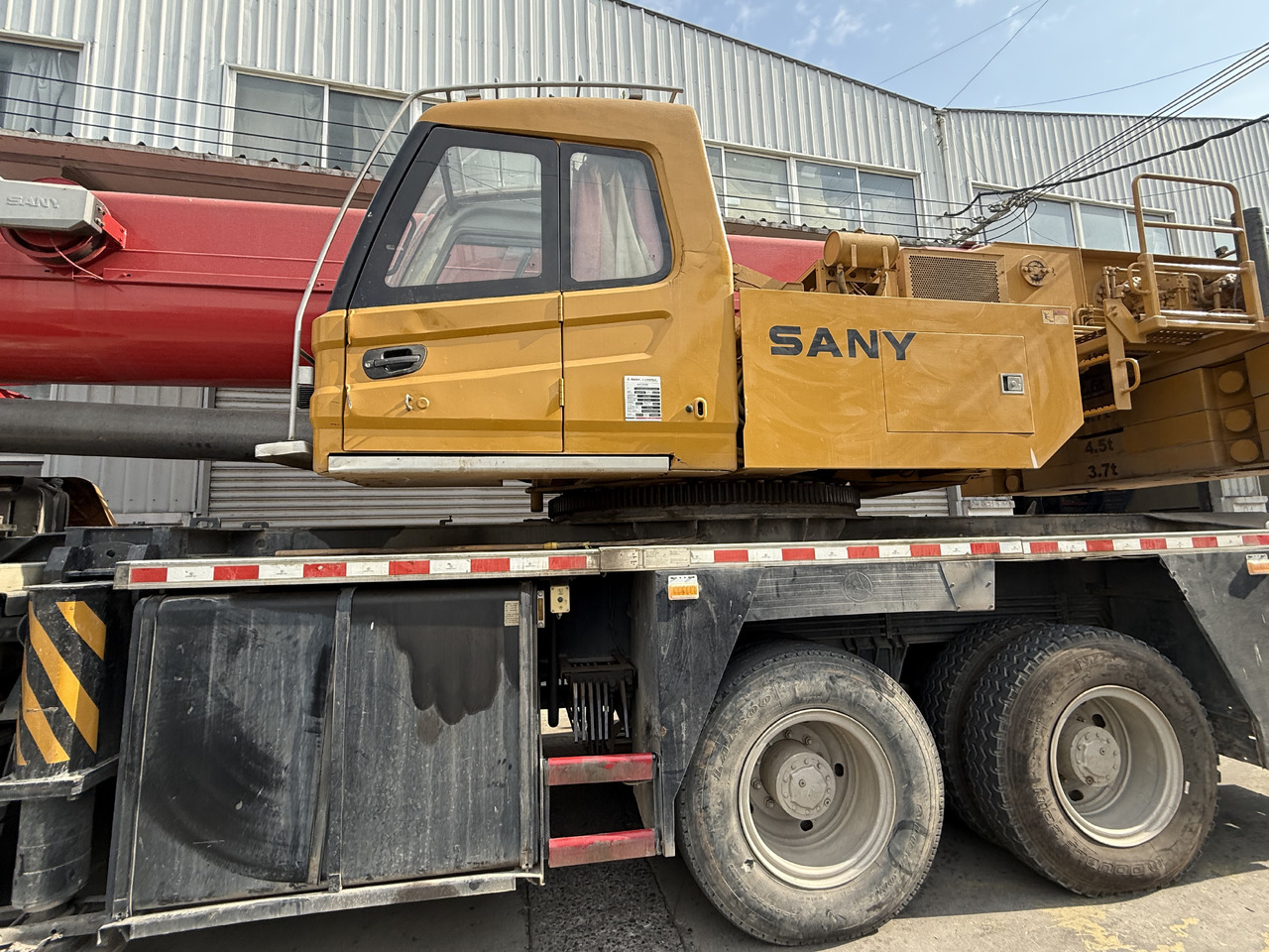 SANY STC800E5 2021 Model Perfect Condition - Cẩu bánh lốp: hình 4 SANY STC800E5 2021 Model Perfect Condition - Cẩu bánh lốp: hình 4