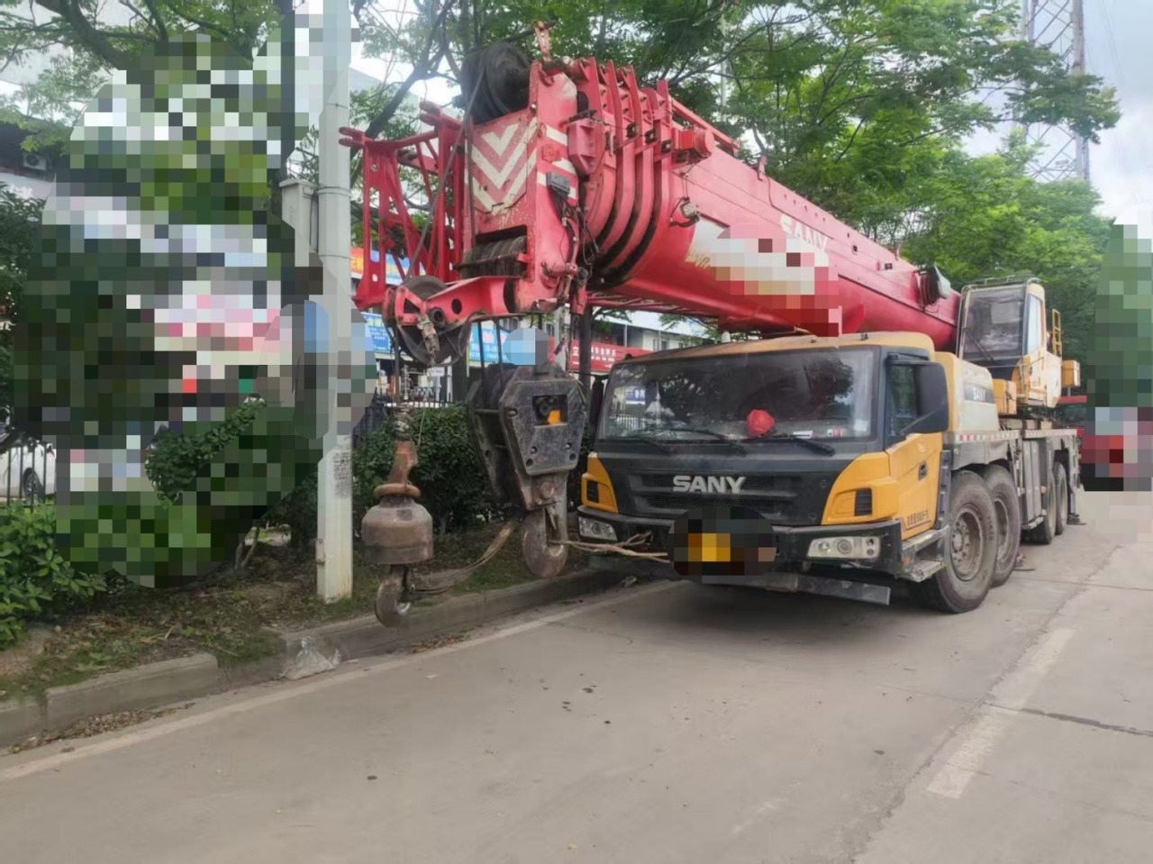 SANY STC800T5 - Cẩu bánh lốp: hình 1 SANY STC800T5 - Cẩu bánh lốp: hình 1