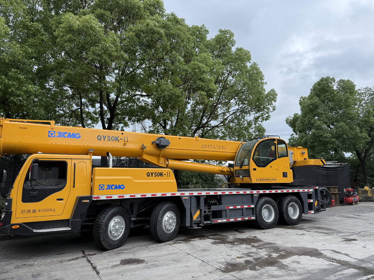 XCMG QY50K-2 - Cẩu bánh lốp: hình 1 XCMG QY50K-2 - Cẩu bánh lốp: hình 1