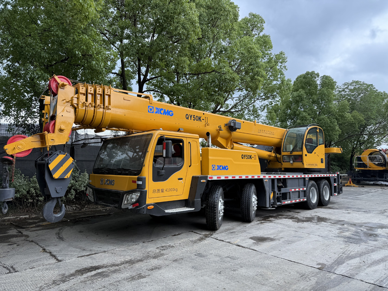XCMG QY50K-2 - Cẩu bánh lốp: hình 4 XCMG QY50K-2 - Cẩu bánh lốp: hình 4