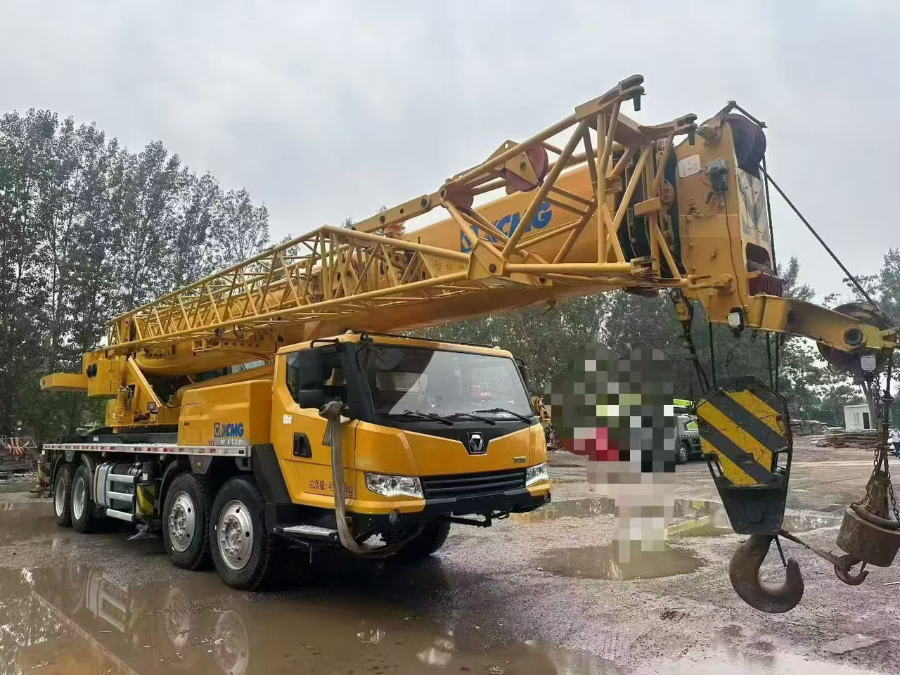 XCMG QY55KC-2 - Cẩu bánh lốp: hình 3 XCMG QY55KC-2 - Cẩu bánh lốp: hình 3