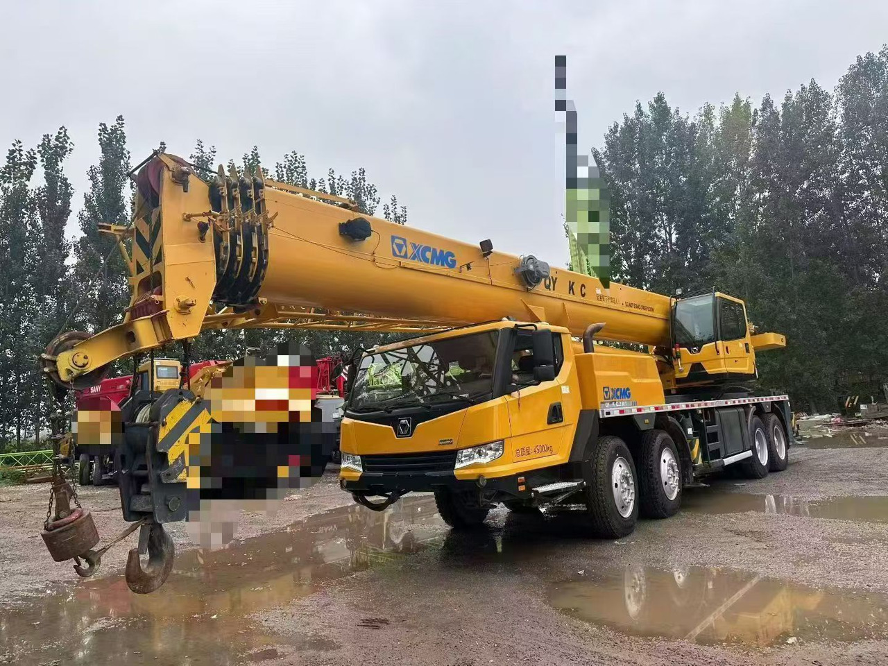 XCMG QY55KC-2 - Cẩu bánh lốp: hình 1 XCMG QY55KC-2 - Cẩu bánh lốp: hình 1