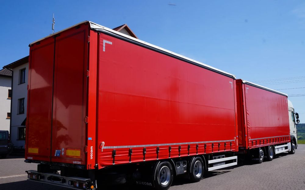 DAF XF 480 EURO 6 ZESTAW TANDEM PRZEJAZDOWY 120 M3 7,8 M + 7,8 M WECON - Xe tải thùng mui bạt: hình 4 DAF XF 480 EURO 6 ZESTAW TANDEM PRZEJAZDOWY 120 M3 7,8 M + 7,8 M WECON - Xe tải thùng mui bạt: hình 4