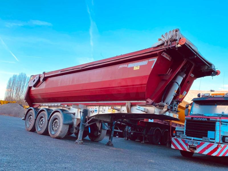 FRUEHAUF REMORQUE SEMI-BENNE - Sơ mi rơ moóc ben: hình 1 FRUEHAUF REMORQUE SEMI-BENNE - Sơ mi rơ moóc ben: hình 1