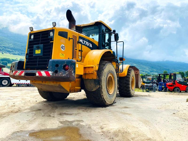 HYUNDAI Chargeuse articulé HL770-7A 23T - Máy xúc trước múc sau: hình 5 HYUNDAI Chargeuse articulé HL770-7A 23T - Máy xúc trước múc sau: hình 5