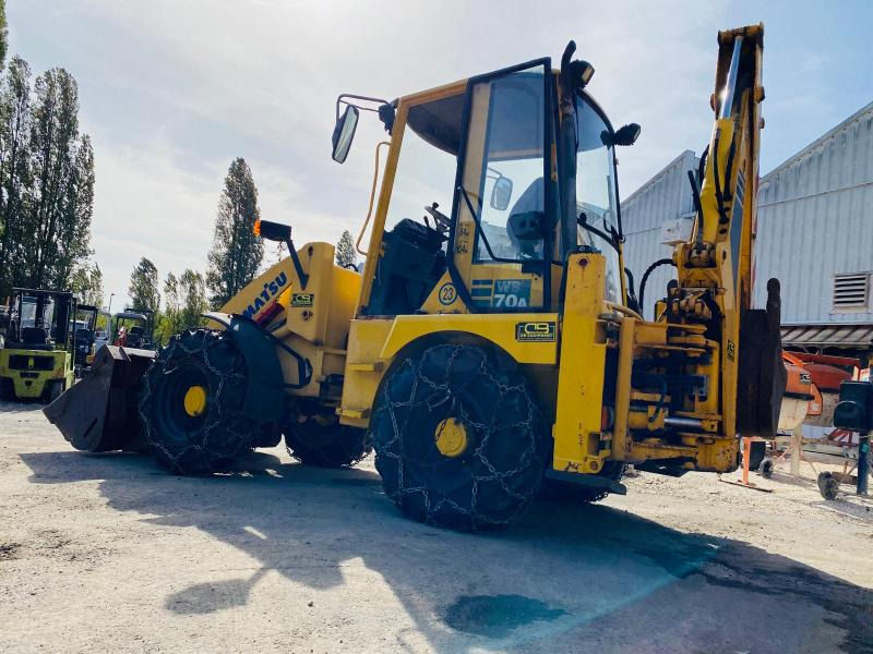 KOMATSU Tractopelle WB70 (NET DE TVA) - Máy xúc trước múc sau: hình 3 KOMATSU Tractopelle WB70 (NET DE TVA) - Máy xúc trước múc sau: hình 3