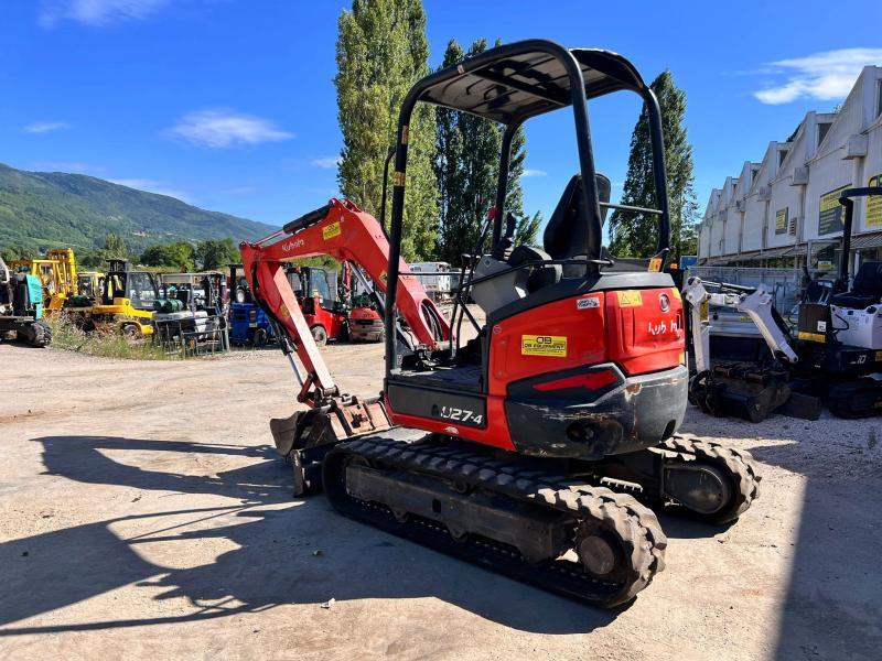 Kubota Series U U27-4 MINIPELLE 2,7T CANOPY - Máy xúc mini: hình 3 Kubota Series U U27-4 MINIPELLE 2,7T CANOPY - Máy xúc mini: hình 3