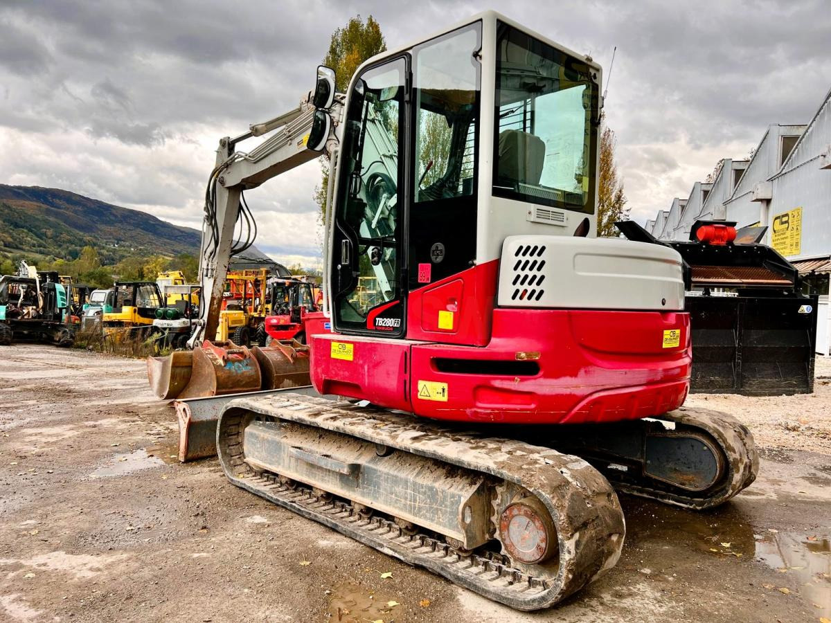 Takeuchi TB280FR PELLE 8,5T TAKEUCHI - Máy xúc bánh xích: hình 3 Takeuchi TB280FR PELLE 8,5T TAKEUCHI - Máy xúc bánh xích: hình 3