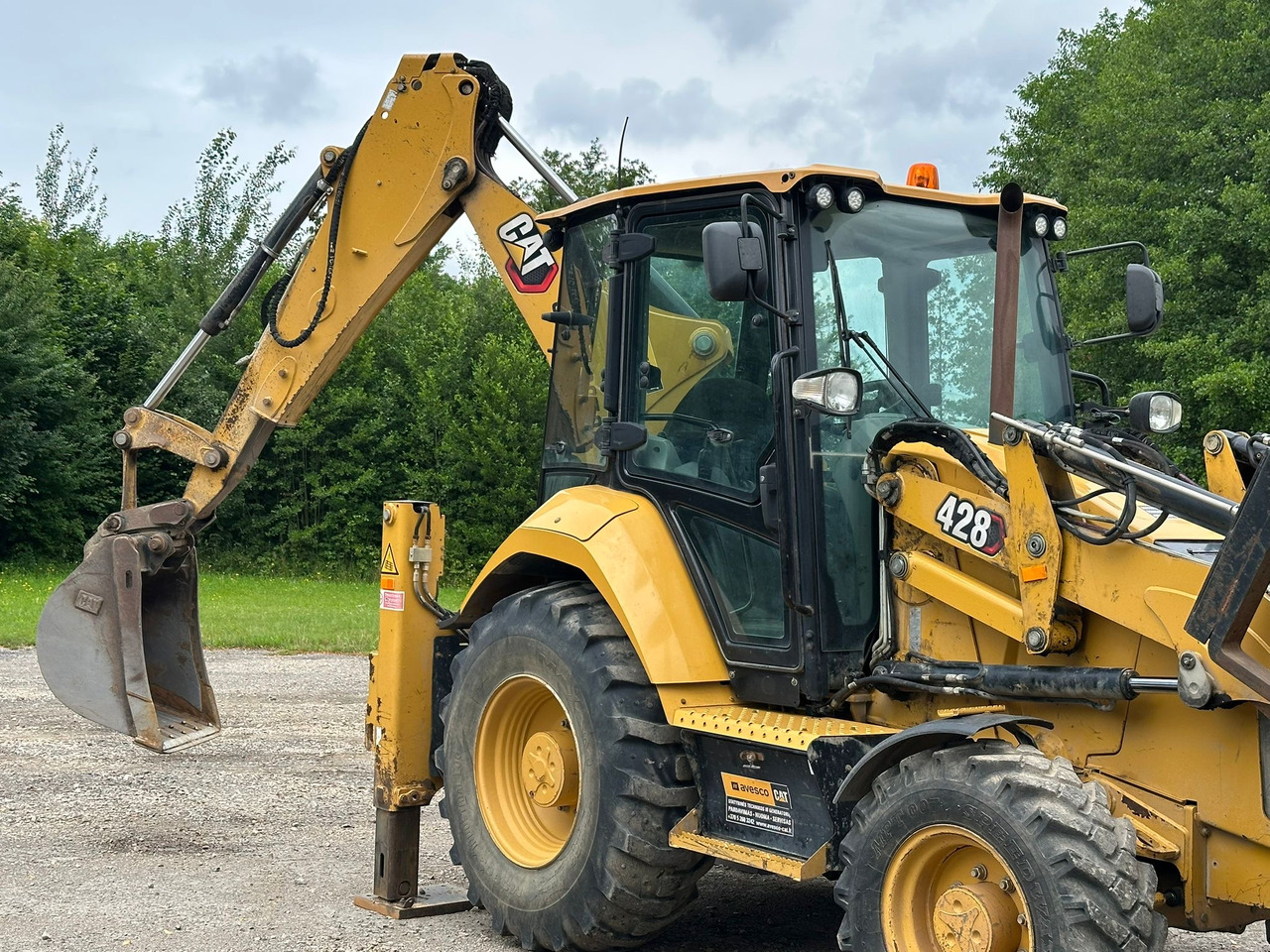 CATERPILLAR 428 / 2020 ROK / KLIMATYZACJA / 6200 mth - Máy xúc trước múc sau: hình 4 CATERPILLAR 428 / 2020 ROK / KLIMATYZACJA / 6200 mth - Máy xúc trước múc sau: hình 4