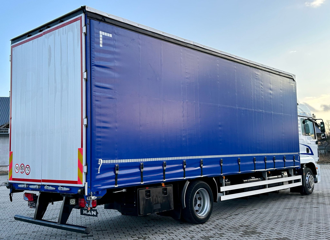 MAN TGM 15.290 / FIRANKA / 20 EUROPALET / AUTOMAT / SYPIALKA / DMC 16 T / 8 400 KG ŁADOWNOŚĆ - Xe tải thùng mui bạt: hình 3 MAN TGM 15.290 / FIRANKA / 20 EUROPALET / AUTOMAT / SYPIALKA / DMC 16 T / 8 400 KG ŁADOWNOŚĆ - Xe tải thùng mui bạt: hình 3