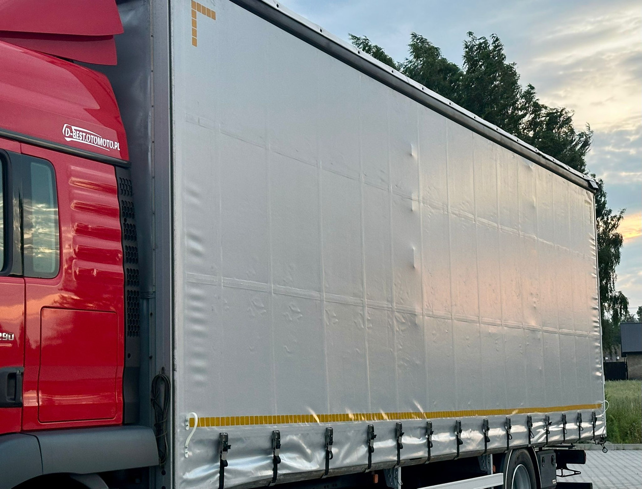 Xe tải thùng mui bạt MAN TGM 18.290 / FIRANKA / 22 PALETY / AUTOMAT / EURO 6 / SYPIALKA / ŁADOWNOŚĆ 9 700: hình 15