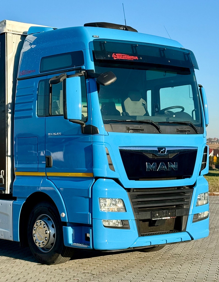 MAN TGX 26.420 / FIRANKA / WINDA / 23 EUROPALETY / 6x2 / AUTOMAT / EURO 6 / OŚ PODNOSZONA / DUŻA KABINA / 2019 ROK - Xe tải thùng mui bạt: hình 5 MAN TGX 26.420 / FIRANKA / WINDA / 23 EUROPALETY / 6x2 / AUTOMAT / EURO 6 / OŚ PODNOSZONA / DUŻA KABINA / 2019 ROK - Xe tải thùng mui bạt: hình 5