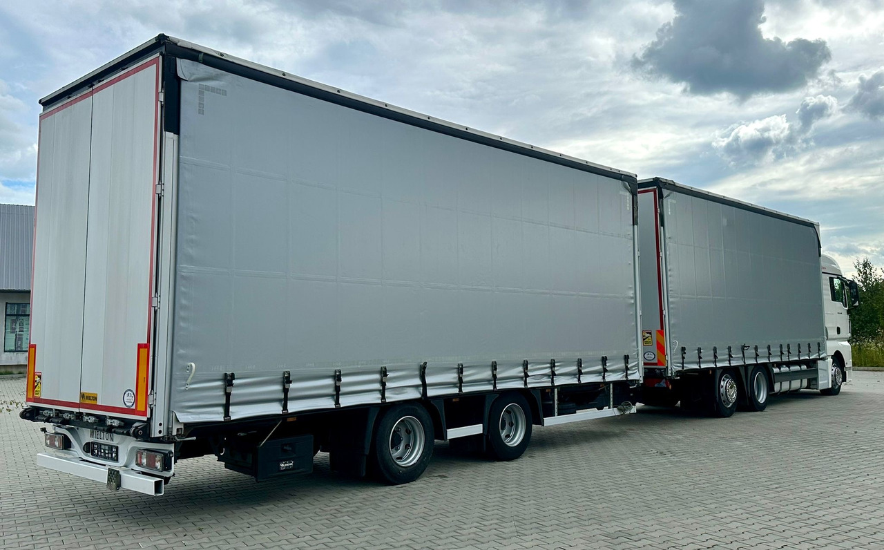 MAN TGX 26.460 / ZESTAW PRZEJAZDOWY / 38 PALET / AUTOMAT / SYPIALKA / PRZYCZEPA WIELTON / 2019 ROK / NISKI PRZEBIEG - Xe tải thùng mui bạt: hình 3 MAN TGX 26.460 / ZESTAW PRZEJAZDOWY / 38 PALET / AUTOMAT / SYPIALKA / PRZYCZEPA WIELTON / 2019 ROK / NISKI PRZEBIEG - Xe tải thùng mui bạt: hình 3