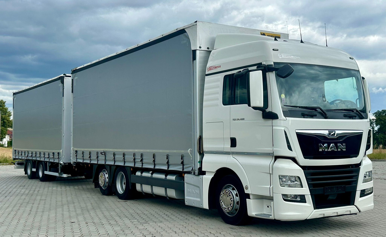 MAN TGX 26.460 / ZESTAW PRZEJAZDOWY / 38 PALET / AUTOMAT / SYPIALKA / PRZYCZEPA WIELTON / 2019 ROK / NISKI PRZEBIEG - Xe tải thùng mui bạt: hình 2 MAN TGX 26.460 / ZESTAW PRZEJAZDOWY / 38 PALET / AUTOMAT / SYPIALKA / PRZYCZEPA WIELTON / 2019 ROK / NISKI PRZEBIEG - Xe tải thùng mui bạt: hình 2